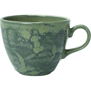 Чашка чайная «Аврора Визувиус Бёрнт Эмералд»;фарфор;228мл;D=9см;изумруд. COM- 03141579