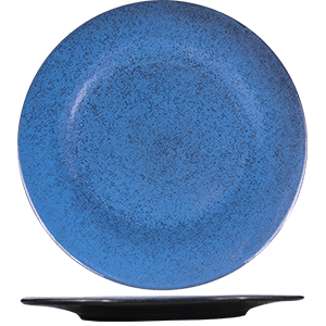 Тарелка «Млечный путь голубой»;фарфор;D=20,H=2см;голуб.,черный COM- 3013196