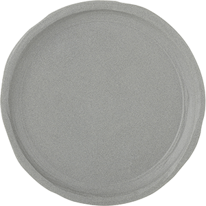 Тарелка «Нау» мелкая;керамика;D=210,H=18мм;серый COM- 3014063