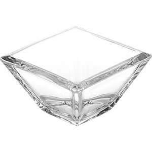 Салатник «Дюкале» квадратный;стекло;0,74л;,H=8,L=14,B=14см;прозр. COM- 3031980