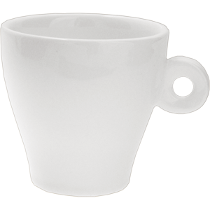 Чашка кофейная «Кунстверк»;фарфор;150мл;D=77/45,H=80,L=94мм;белый COM- 3130424