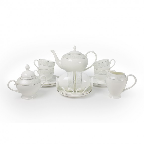 Ариадна чайный сервиз, Белое золото 18 карат (750 проба), AKK - 71554 А