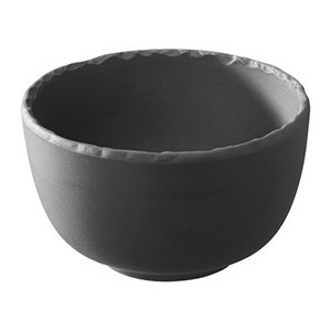 Салатник «Базальт»;керамика;80мл;D=75,H=45мм;черный COM- 3030586