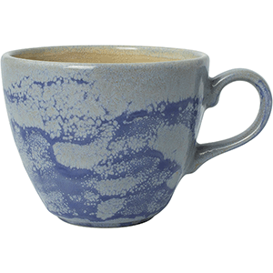 Чашка чайная «Аврора Революшн Блюстоун»;фарфор;228мл;D=9см;синий,бежев. COM- 3141570