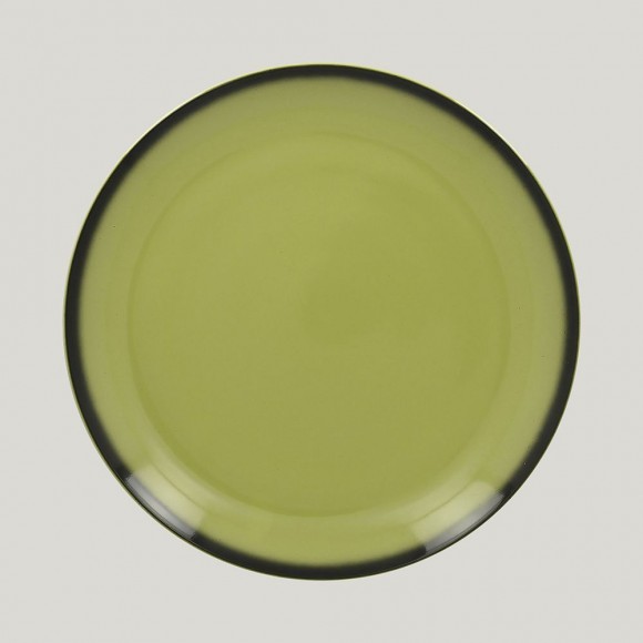 Тарелка круглая RAK Porcelain LEA Light green (зеленый цвет) 27 см, RIC - 81223521