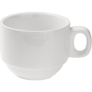 Чашка чайная «Кунстверк»;фарфор;160мл;D=75,H=55мм;белый COM- 3130423