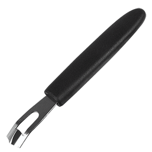 Нож карбовочный;сталь,полипроп.;,L=140/40,B=11мм;черный COM- 2060224