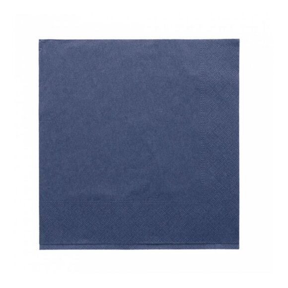 Салфетка бумажная двухслойная синяя, 40*40 см, 100 шт, Garcia de PouИспания, RIC - 81210039