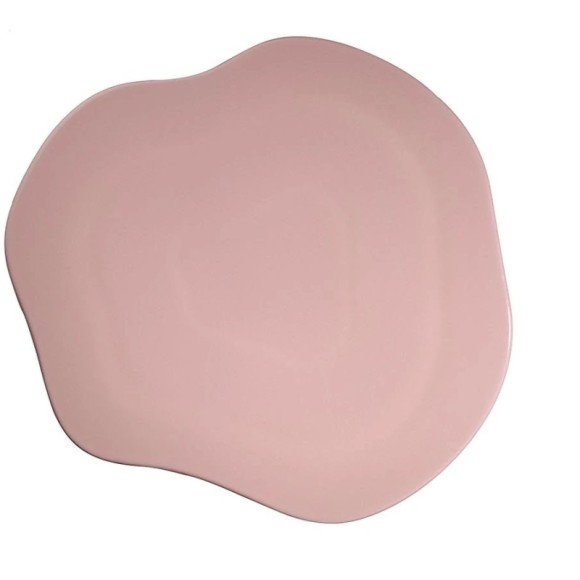 Тарелка 35см, светло розовый, Skallop, Kutahya [1], KTH