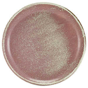 Тарелка «Терра Роуз» мелкая;фарфор;D=24см;розов. COM- 3012971