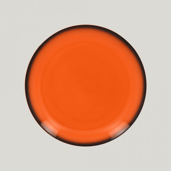 Тарелка круглая RAK Porcelain LEA Orange 24 см (оранжевый цвет), RIC - 81223528