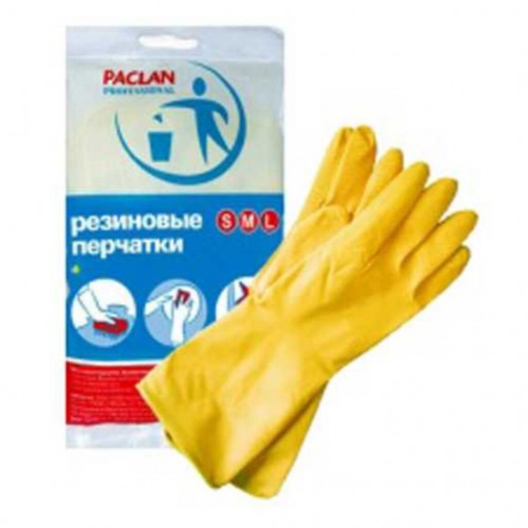 Резиновые перчатки Professional Paclan, р-р M, RIC - 81006833