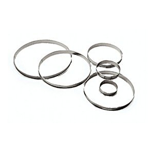 Кольцо кондитерское;сталь нерж.;D=95,H=20мм;металлич. COM- 4141341