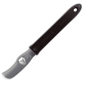 Нож д/снятия цедры;сталь,полипроп.;,L=180/63,B=20мм;черный,металлич. COM- 2060238