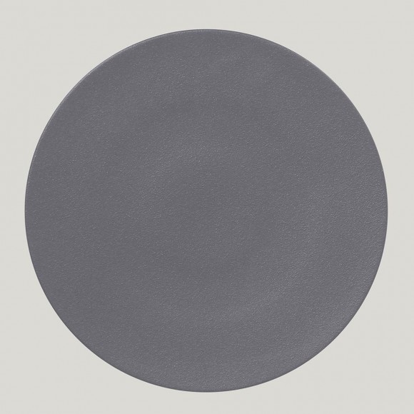 Тарелка RAK Porcelain NeoFusion Stone круглая плоская 29 см (серый цвет), RIC - 81220781
