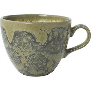 Чашка чайная «Аврора Революшн Гранит»;фарфор;350мл;D=10,5см;коричный,бежев. COM- 3141571