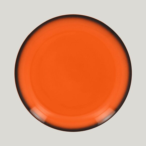 Тарелка круглая RAK Porcelain LEA Orange 27 см (оранжевый цвет), RIC - 81223527