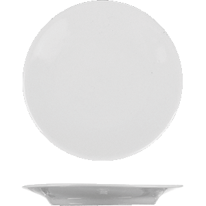 Тарелка «Универсал» мелкая;фарфор;D=100,H=15мм;белый COM- 3010474