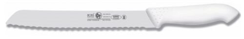 Нож для хлеба 250/375 мм. белый, с волн.кромкой HoReCa Icel /1/6/, MAG - 35581