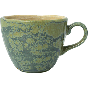 Чашка чайная «Аврора Революшн Джейд»;фарфор;228мл;D=9см;зелен.,бежев. COM- 3141574