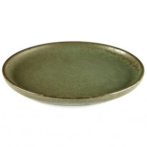 Тарелка «Серфис»;керамика;D=160,H=15мм;зелен. COM- 3010375