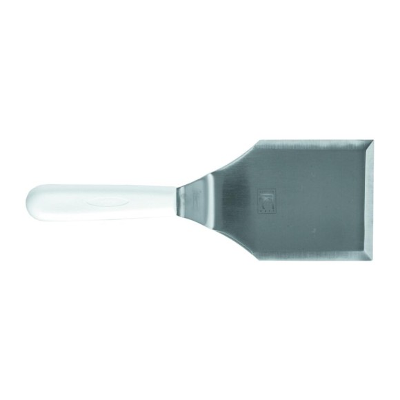 Лопатка 14*10,5 см острые края нерж. с пласт. ручкой черная Proff Chef Line, RIC - 92001291