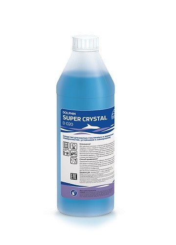 Стеклоочиститель нейтральный, устойчивый к замерзанию 1 л. ph 10 Super Crystal /1/12/
