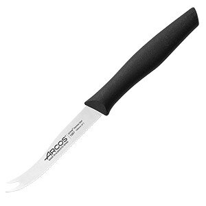 Нож для сыра «Нова»;сталь нерж.,полипроп.;,L=215/105,B=15мм;черный,металлич. COM- 4071042