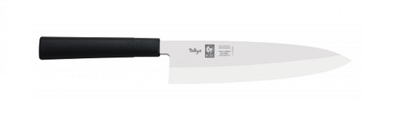 Нож японский Деба 210/350 мм. черный TOKYO Icel /1/