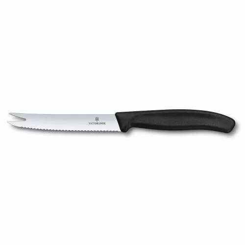 Нож барный Victorinox для мягких сыров 11 см, волнистое лезвие, RIC - 70001201
