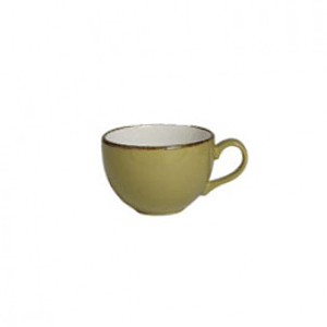 Чашка чайная «Террамеса Олива»;фарфор;228мл;D=9,H=6см;олив. COM- 3140424