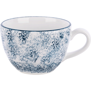 Чашка чайная «Аида»;фарфор;180мл;белый,синий COM- 3141556