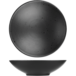 Тарелка «Оникс»;керамика;D=21см;черный COM- 3013425