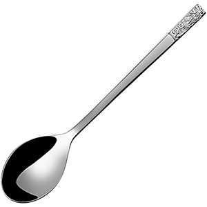 Ложка десертная «Фиори»;хромоник. сталь;,L=18,7см;хромиров. COM- 3114519