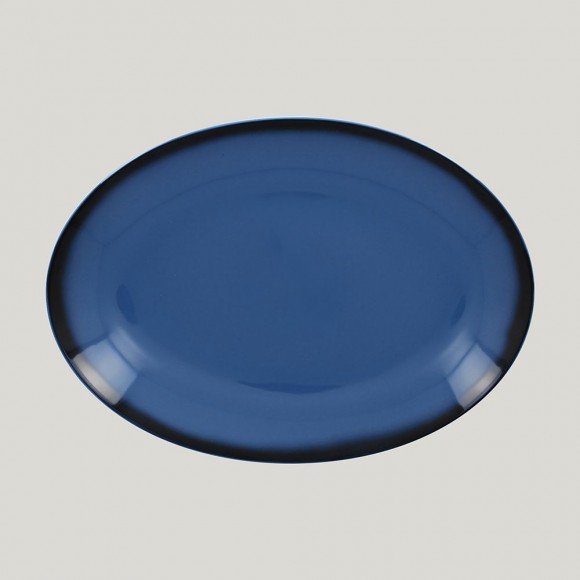 Блюдо овальное RAK Porcelain LEA Blue (синий цвет) 26 см, RIC - 81223518