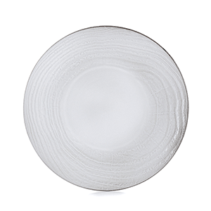 Тарелка «Свелл»;керамика;D=283,H=34мм;белый COM- 3013622