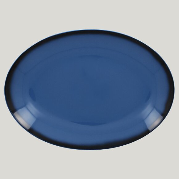 Блюдо овальное RAK Porcelain LEA Blue (синий цвет) 32 см, RIC - 81223517