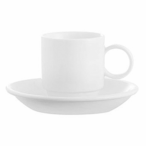 Чашка кофейная «Дайринг»;фарфор;90мл;D=56,H=60мм;белый COM- 3130514