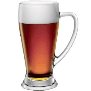кружка bormioli rocco для пива «бавьера»;стекло;0,5л;d=90/85,h=195,b=135мм;прозр., qg133450mt9021990
