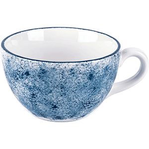 Чашка чайная «Аида»;фарфор;280мл;белый,синий COM- 3141527