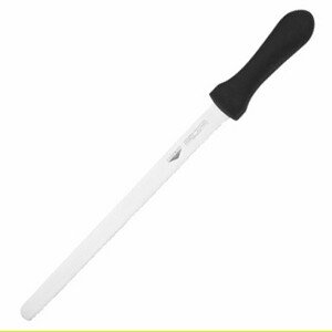 Нож кондитерский;сталь,пластик;,L=43/30,B=2см;черный,металлич. COM- 4070514