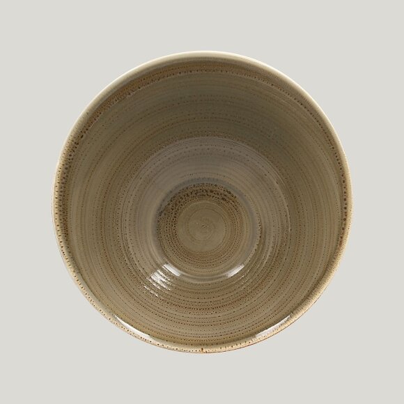 Ассиметричная тарелка RAK Porcelain Twirl Alga 650 мл, 22*9 см, RIC - 81220508