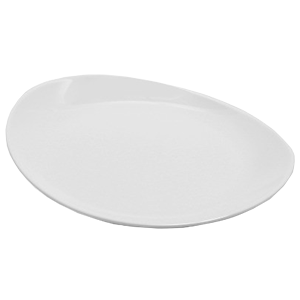 Тарелка «Эволюшнс Солюшн» для стейка;стекло;,L=30,B=26см;белый COM- 3012522