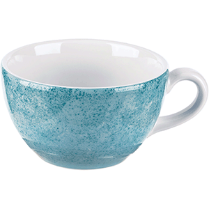 Чашка чайная «Аида»;фарфор;280мл;бирюз. COM- 3141528