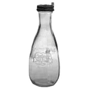 Бутылка с крышкой б/трубочки;стекло;0,57л;D=45,H=220мм;прозр. COM- 03100539