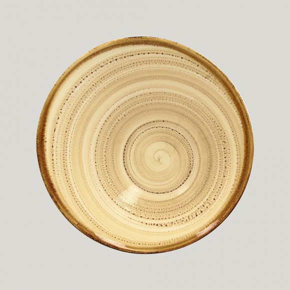 Ассиметричная тарелка RAK Porcelain Twirl Beach 1,6 л, 29*14 см, RIC - 81220501