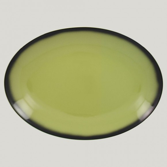 Блюдо овальное RAK Porcelain LEA Light green (зеленый цвет) 32 см, RIC - 81223526