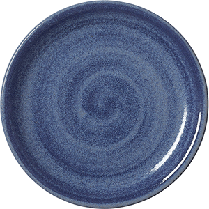 Тарелка «Революшн Блюстоун» мелкая;фарфор;D=200,H=15мм;синий COM- 3013948