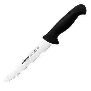 Нож для мяса «2900»;сталь нерж.,полипроп.;,L=320/180,B=25мм;черный,металлич. COM- 4072036