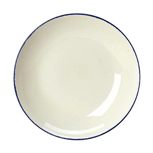 Тарелка «Блю Дэппл» пирожковая;фарфор;D=153,H=12мм;белый,синий COM- 3010370